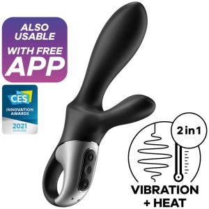 SATISFYER HEAT CLIMAX + ANAL VIBRATORI RAKEND - MUST